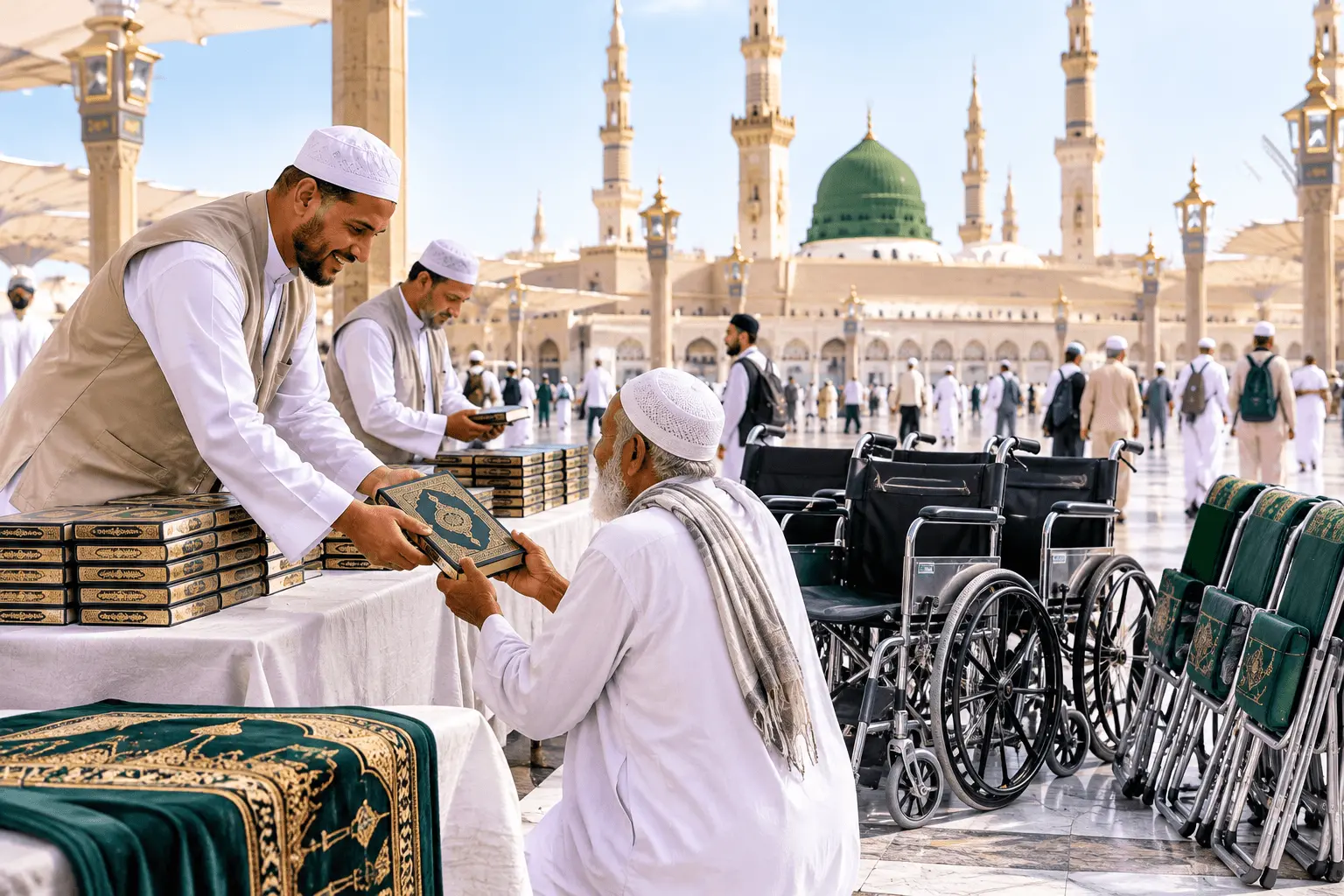 Qur’an copies for Hadya and charitable giving through Madinah Sabeel